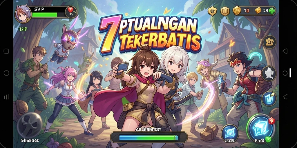 Tampilan dinamis dari gameplay 7SVIP yang memukau.