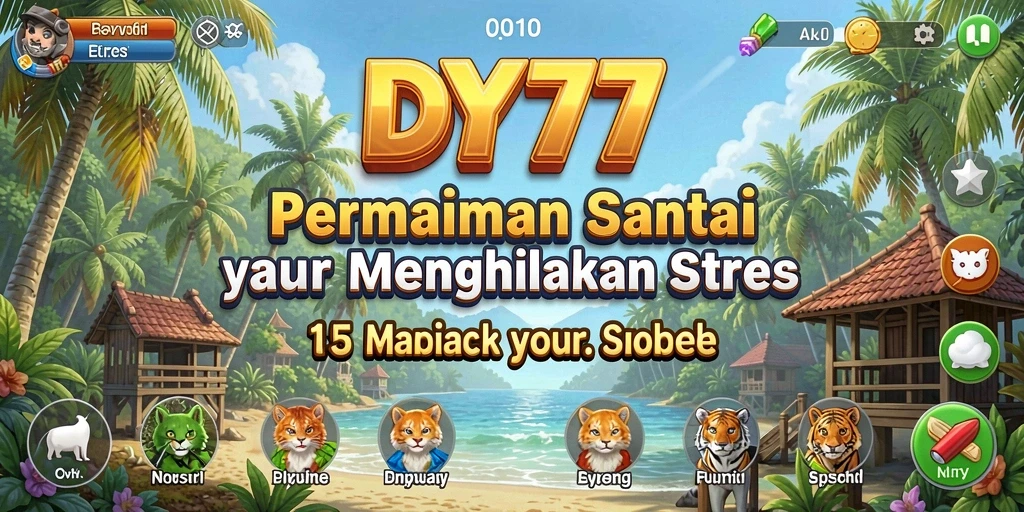 Screenshot gameplay menunjukkan keseruan bermain DY777 dengan visual menarik.
