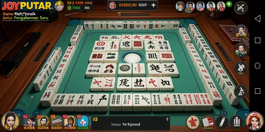 Tampilan gameplay Mahjong yang seru dan menantang di JOYPUTAR.