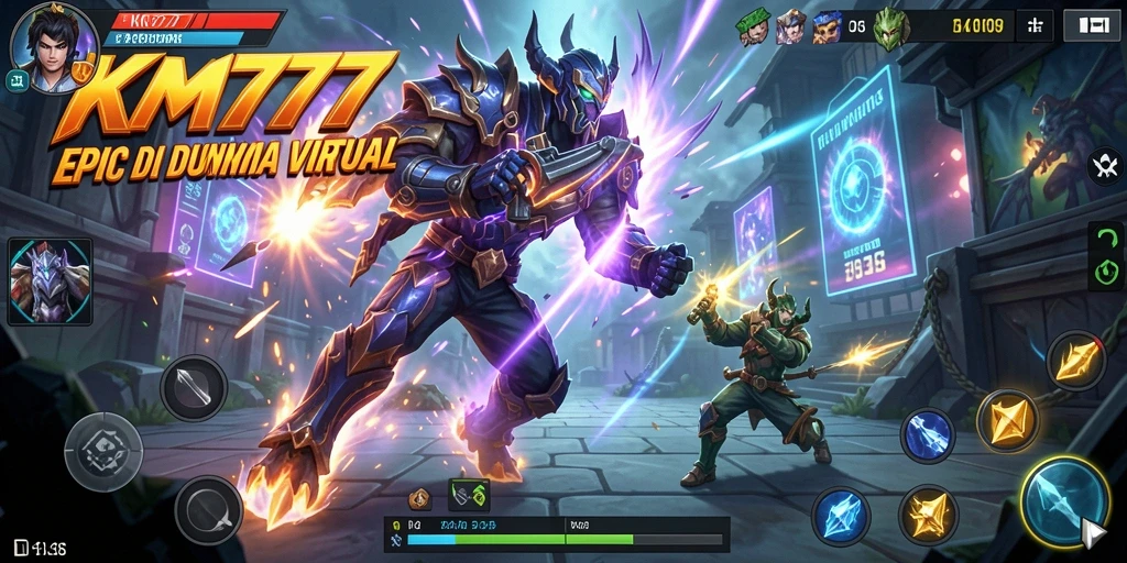 Gameplay Fighting seru dan menegangkan dari KM777.