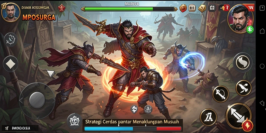 Tampilan gameplay MPOSURGA yang menarik dan penuh strategi.