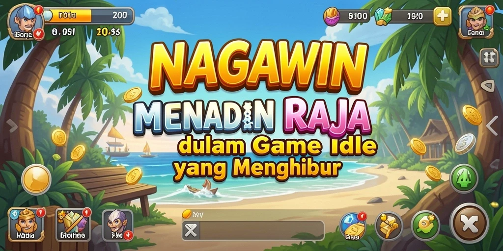 Tampilan gameplay NAGAWIN yang seru dan menghibur.