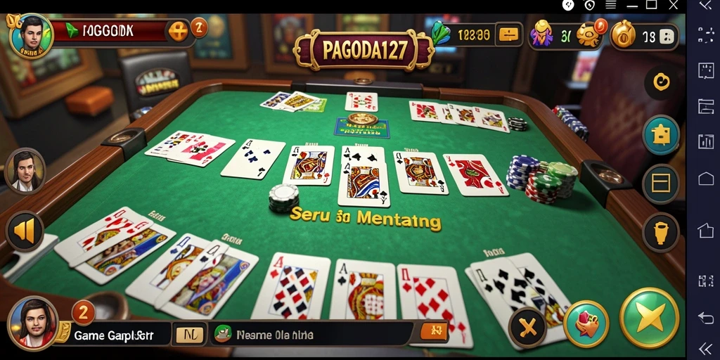 Tampilan permainan Gaple yang menarik dan interaktif di <strong>PAGODA127</strong>.