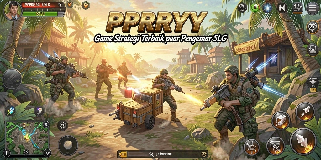 Tampilan gameplay PPRRYY dengan pertempuran strategis yang seru.