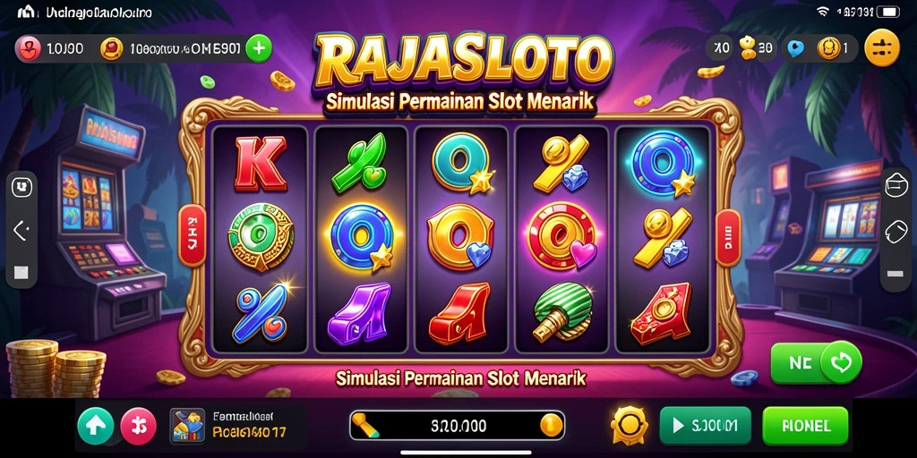 Gameplay seru dan grafis menawan di RAJASLOTO.