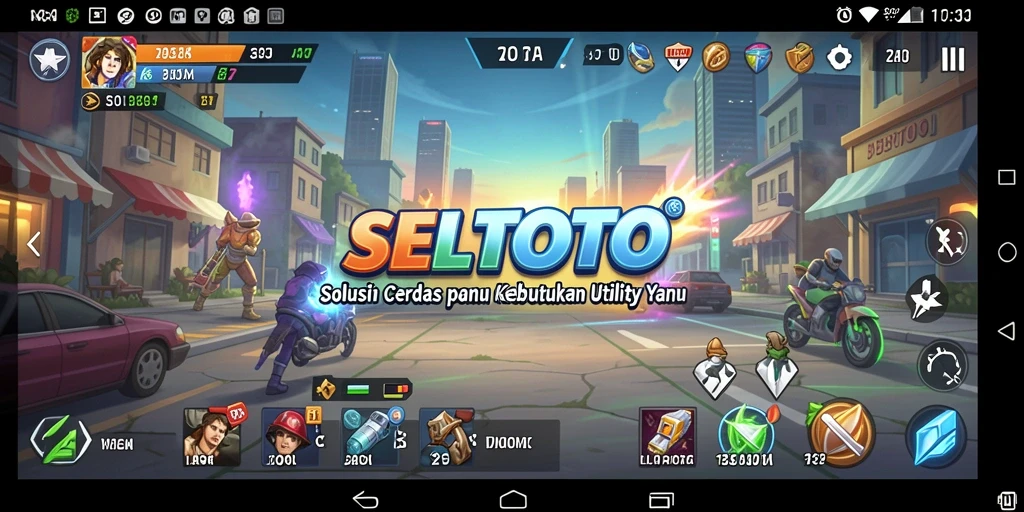 Tampilan antarmuka SELTOTO yang menarik dan fungsional.