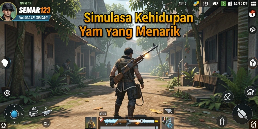 Gameplay SEMAR123 yang interaktif dan menarik dalam simulasi kehidupan.