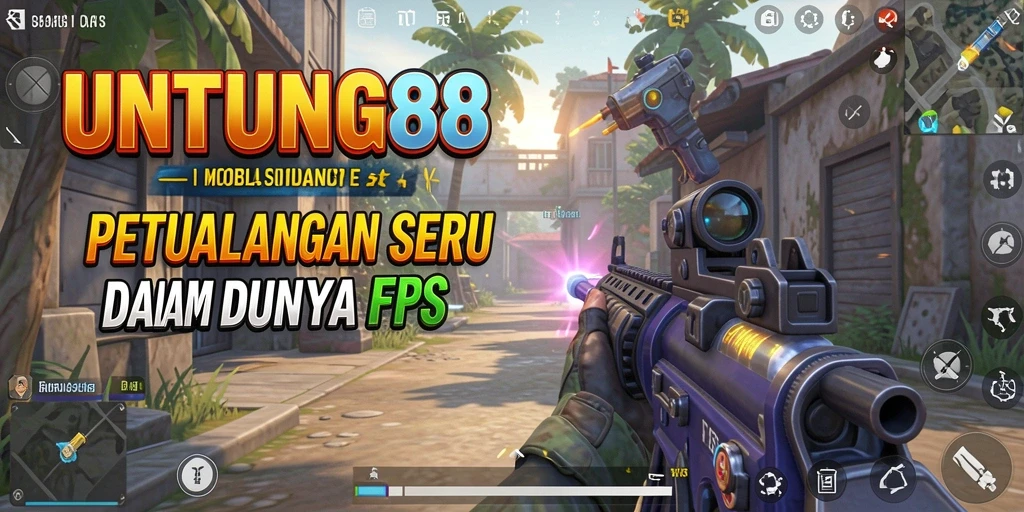 Gameplay UNTUNG88 yang intens dan penuh aksi FPS.